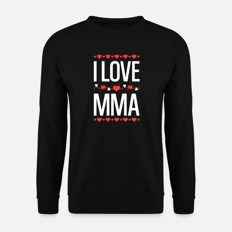 I LOVE MIMA  - Unisex Pullover - Schwarz