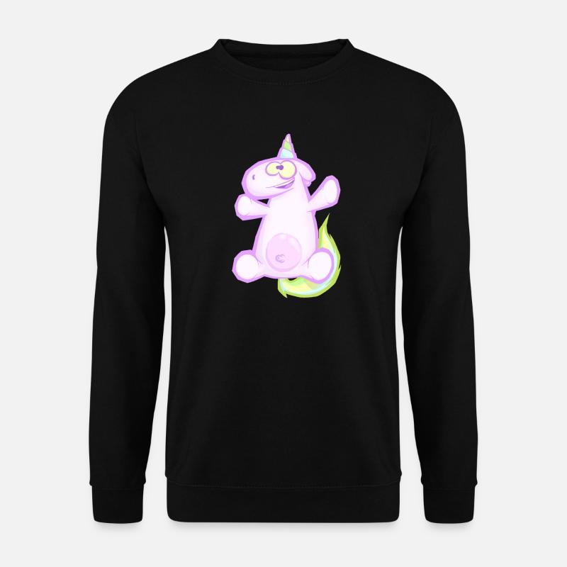 Einhorn - Unisex Pullover - Schwarz