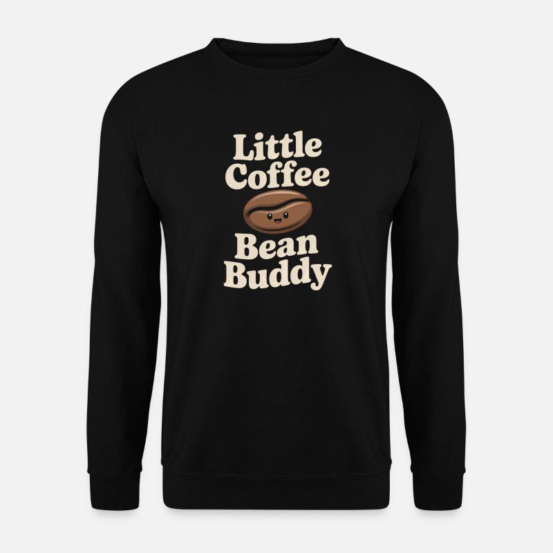 Little Coffee Bean Buddy - Unisex Pullover - Schwarz