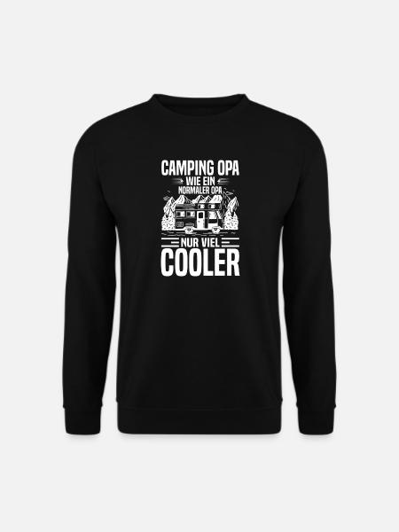 Camper grand-père beaucoup plus frais - Sweat-shirt Unisexe - noir