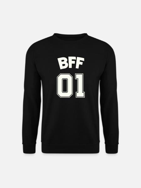 bff_01_best_friends- - Unisex Sweatshirt - black