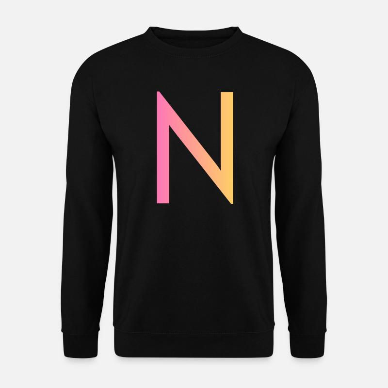 N - Unisex Pullover - Schwarz