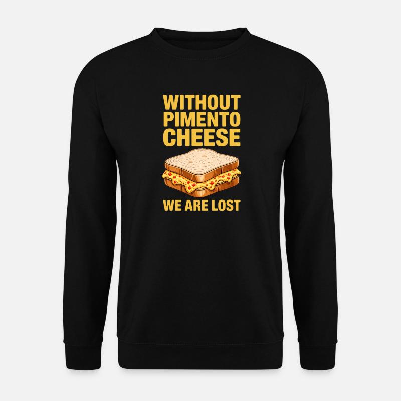Pimento Cheese Sandwich Golf Geschenk - Unisex Pullover - Schwarz