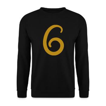 6 - Sweat-shirt Unisexe - noir - Devant - Alina (178cm) & Michal (187cm)