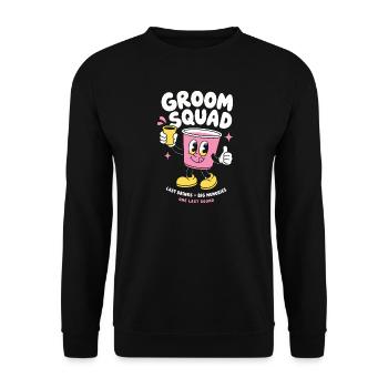 Fête de la Dernière Nuit de la Liberté - Sweat-shirt Unisexe - noir - Devant - Alina (178cm) & Michal (187cm)