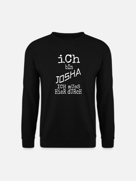 Josha - Unisex Pullover - Schwarz