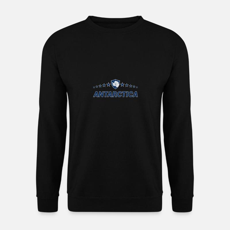 Antarktis - Unisex Pullover - Schwarz