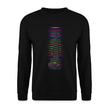 Segler Katamaran - Unisex Pullover - Schwarz - Vorne - Alina (178cm) & Michal (187cm)