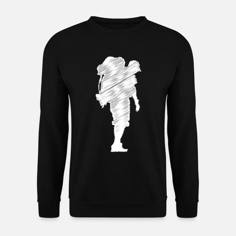 Hikers - (3) - Unisex Sweatshirt - black