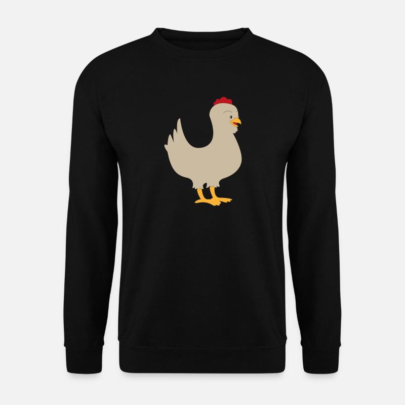 chicken - Unisex Sweatshirt - black