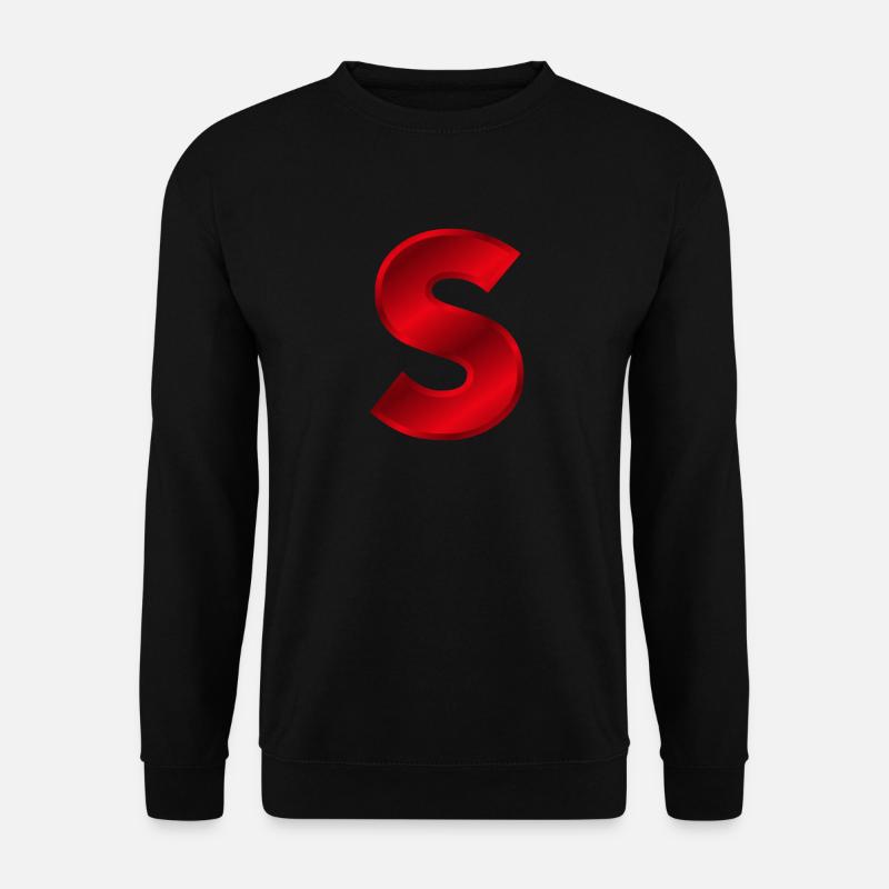 Rotes S - Unisex Pullover - Schwarz