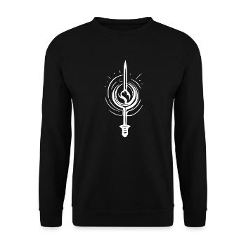 Blade Echo White - Unisex Pullover - Schwarz - Vorne - Alina (178cm) & Michal (187cm)