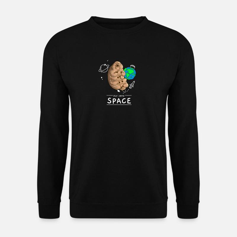Fly into space - Unisex Sweatshirt - black