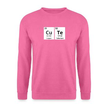 Niedlich - Unisex Pullover - Pink - Vorne