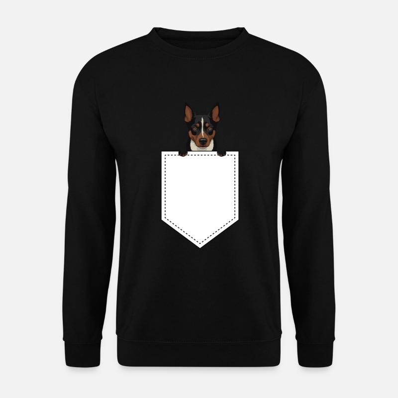 Kelpie-Hund-Geschenk - Unisex Pullover - Schwarz