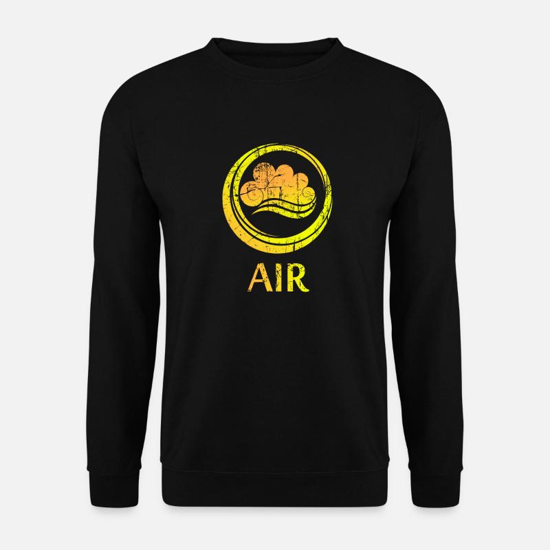 Four elements of air - Unisex Sweatshirt - black