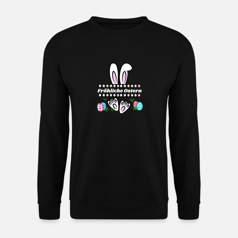 Fröhliche Ostern - Unisex Pullover - Schwarz