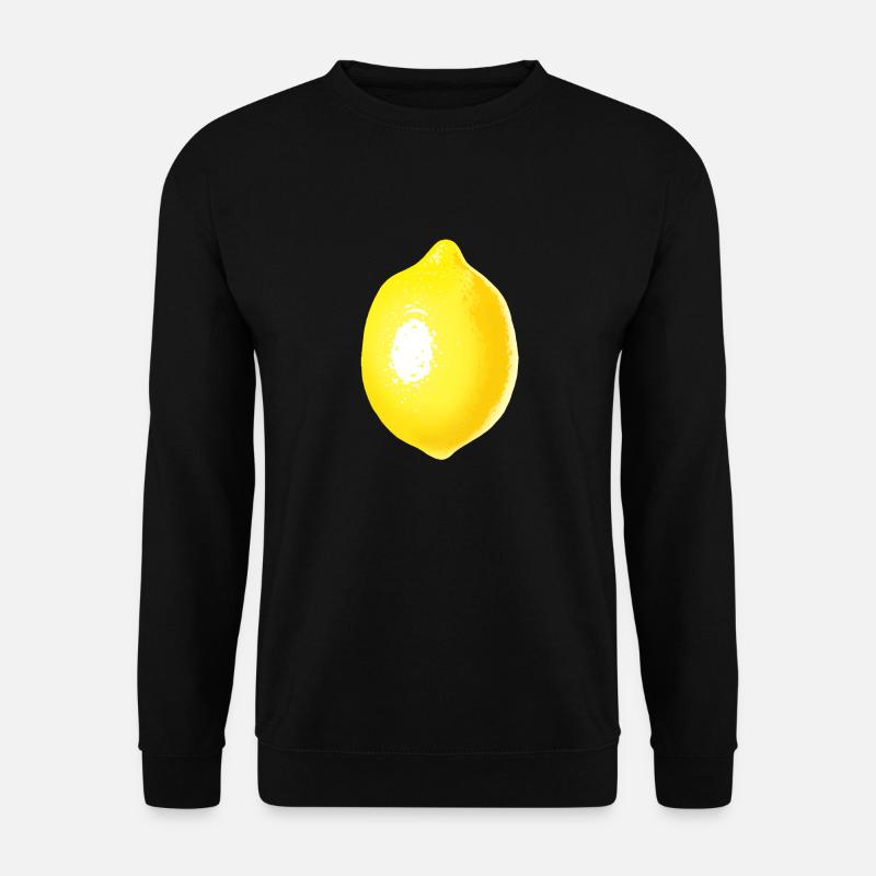 Lemon - Unisex Sweatshirt - black