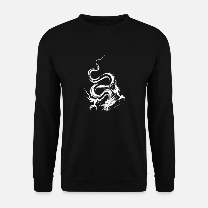 dragon_blanc - Unisex Pullover - Schwarz