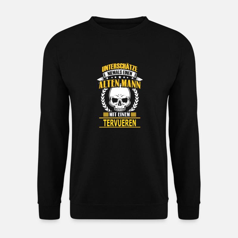 TERVUEREN - Unisex Pullover - Schwarz