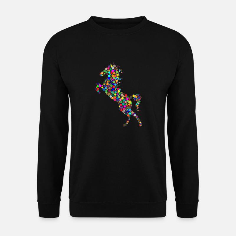 horse - Unisex Sweatshirt - black