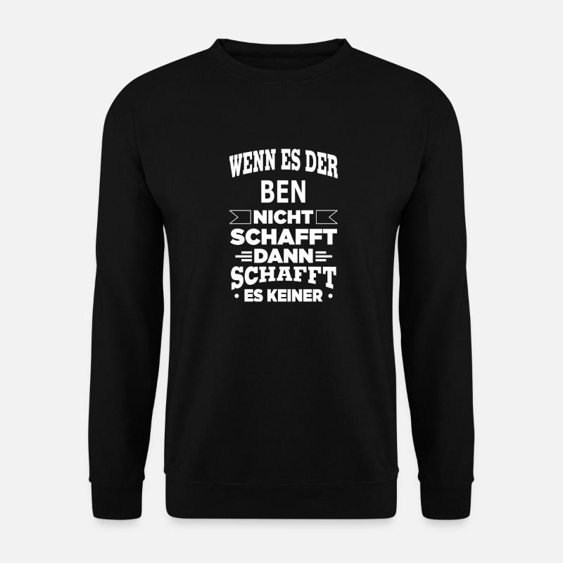 BEN - Unisex Pullover - Schwarz