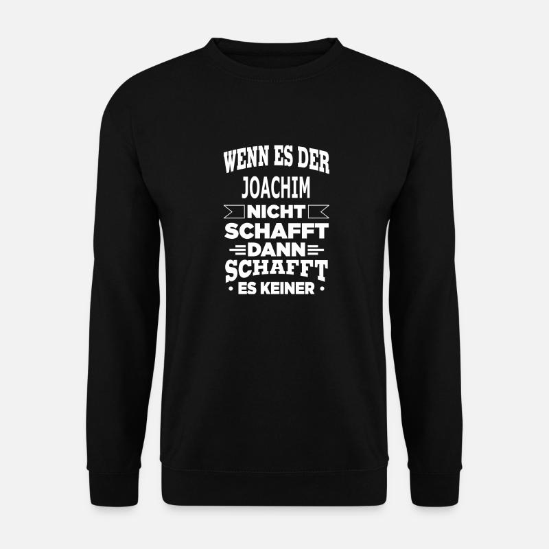 JOACHIM - Unisex Pullover - Schwarz