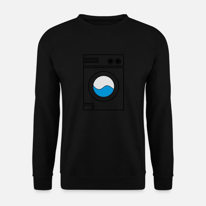 Waschmaschine - Unisex Pullover - Schwarz