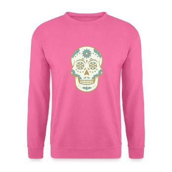 Sugar Skull - Unisex Sweatshirt - pink - Front