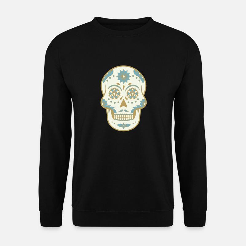 Sugar Skull - Unisex Sweatshirt - black