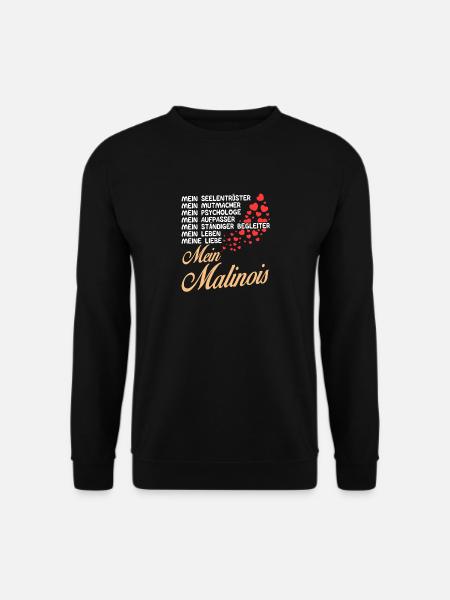 Malinois - Mein - Unisex Pullover - Schwarz