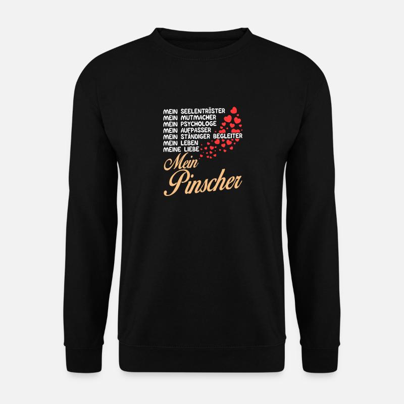 Pinscher - Mein - Unisex Pullover - Schwarz