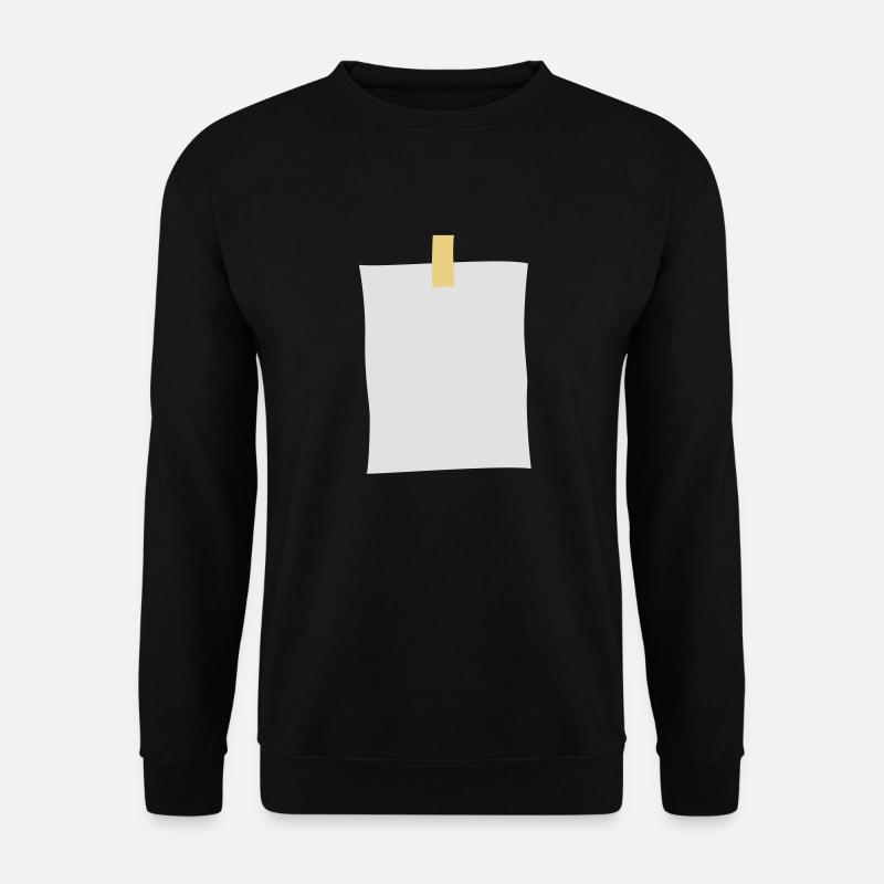 post_it_note - Unisex Sweatshirt - black
