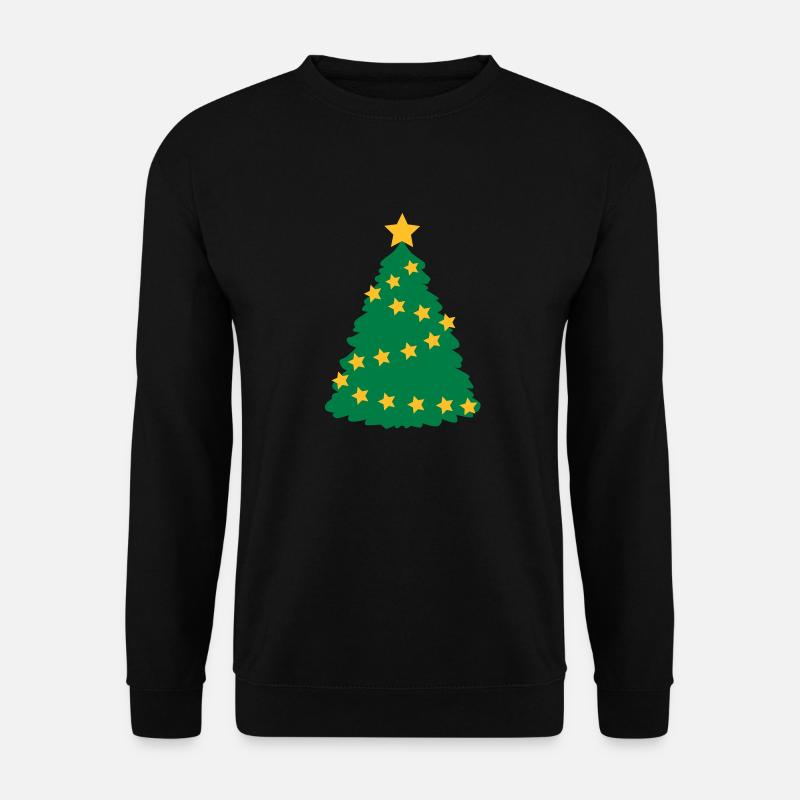 Weihnachtsbaum - Unisex Pullover - Schwarz
