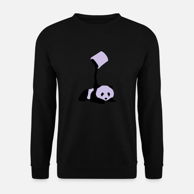 Baby Panda - Unisex Pullover - Schwarz