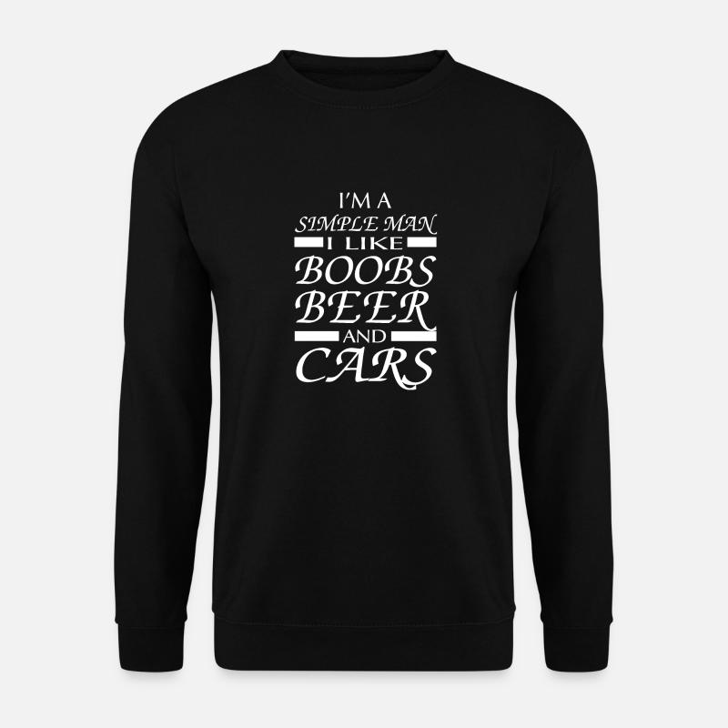 Car Auto - Unisex Pullover - Schwarz