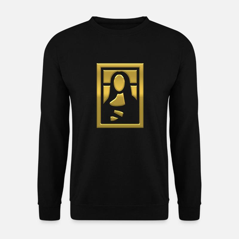 mona lisa game - Unisex Sweatshirt - black