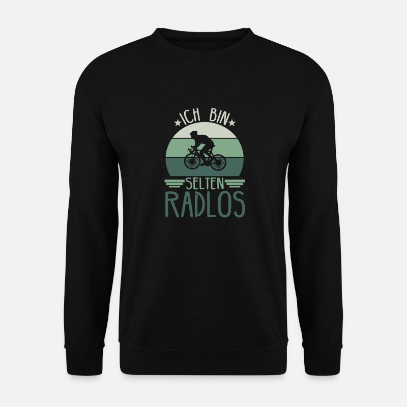 Ich Bin selten Radlos - Unisex Pullover - Schwarz