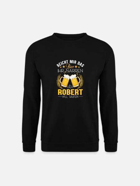 Robert Bier - Unisex Pullover - Schwarz