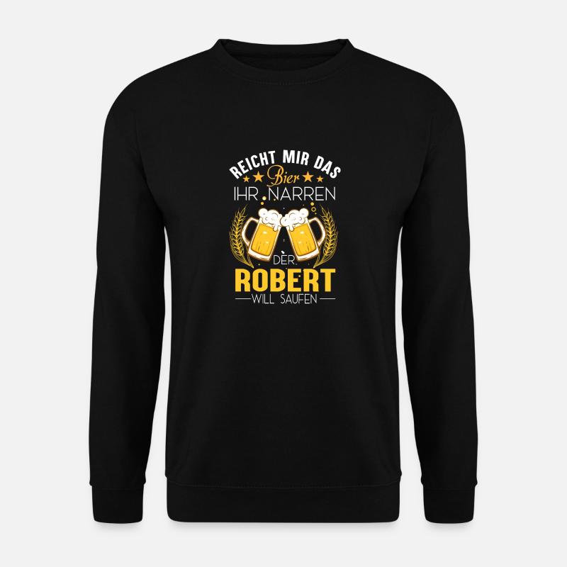 Robert Bier - Unisex Pullover - Schwarz