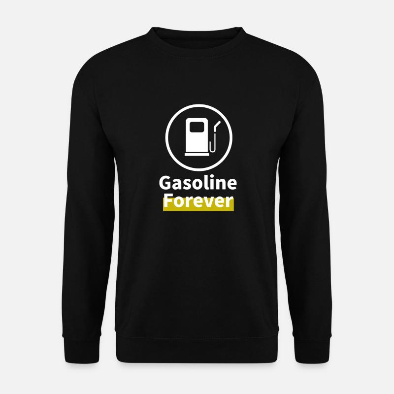Gasoline Forever - Unisex Sweatshirt - black