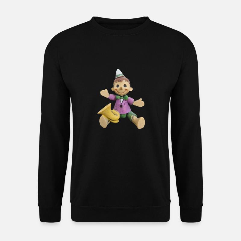 kleine Nase ByRino - Unisex Pullover - Schwarz