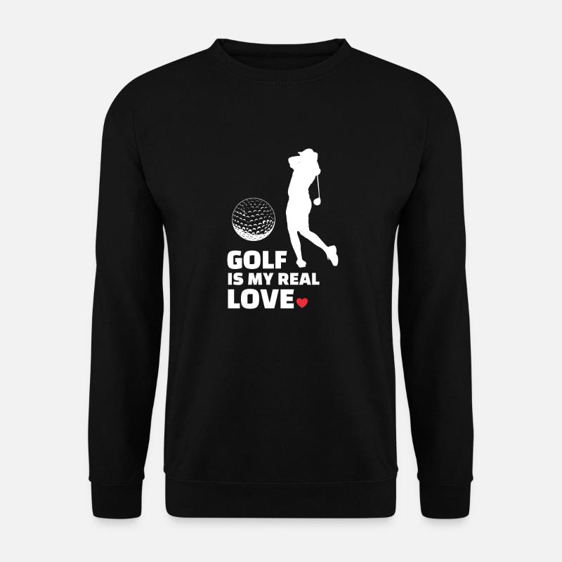 Ich Liebe Golf - Unisex Pullover - Schwarz