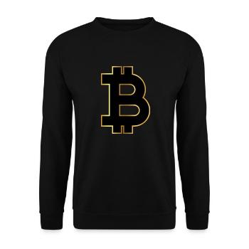 Bitcoin Trading Crypto Stocks - Sweat-shirt Unisexe - noir - Devant - Alina (178cm) & Michal (187cm)