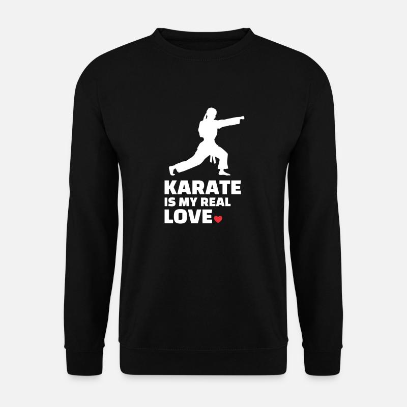 J’adore le karaté - Sweat-shirt Unisexe - noir