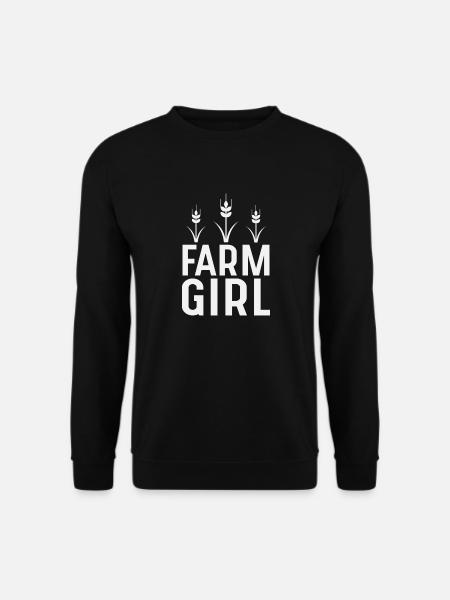 Fille de ferme - Sweat-shirt Unisexe - noir