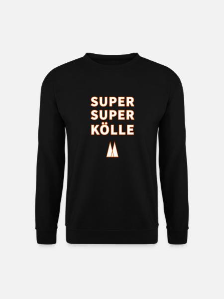köln, Rheinland, Cologne, Kölner Dom, Dom, Kölle - Unisex Pullover - Schwarz