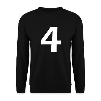 4 - Sweat-shirt Unisexe - noir - Devant - Alina (178cm) & Michal (187cm)