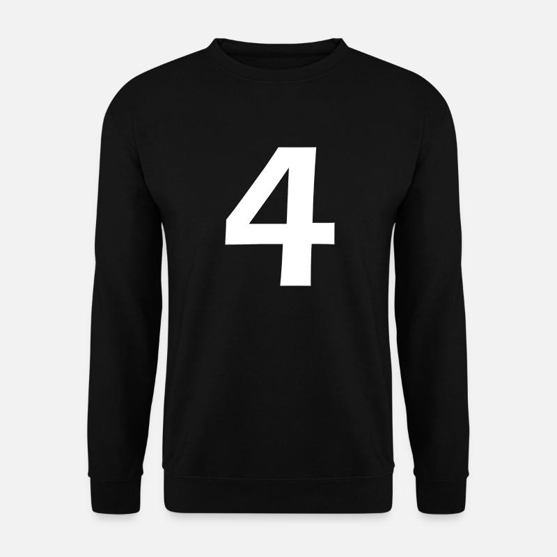 4 - Unisex Pullover - Schwarz