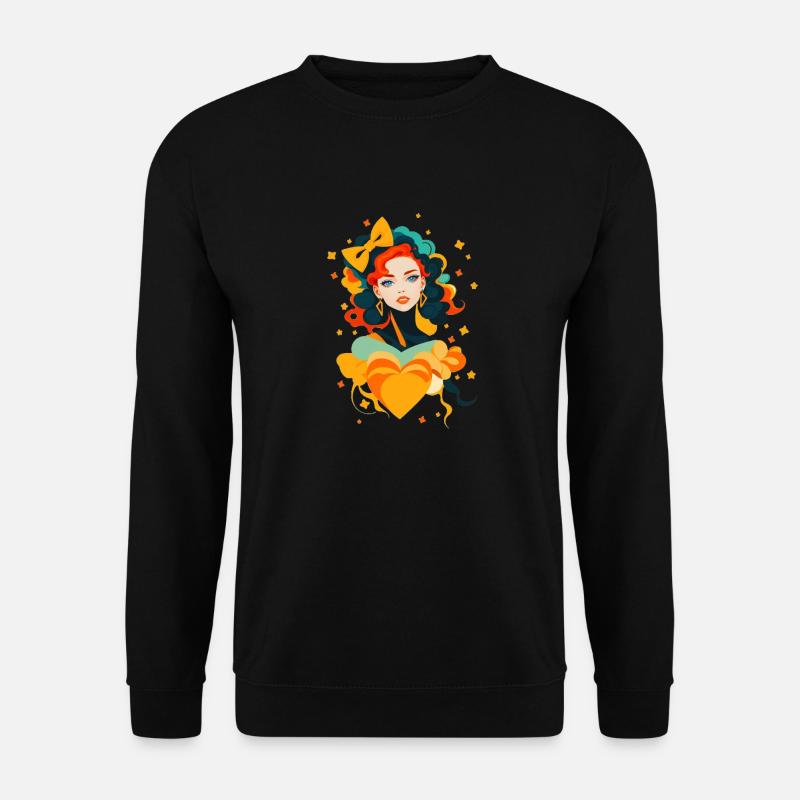 Lady Green - Unisex Pullover - Schwarz